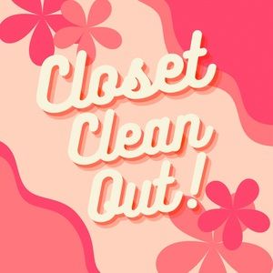 CLOSET CLEAN OUT! EVERYTHING MUST GO!! MAKE OFFERS!!!